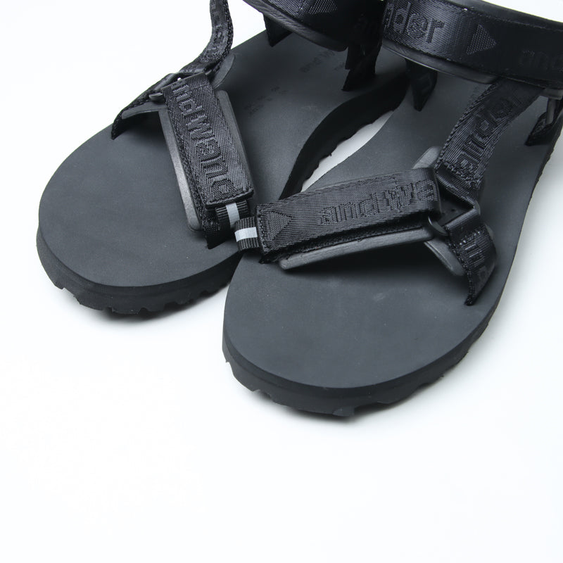 and wander(アンドワンダー) Ny JQ tape sandals 画像12