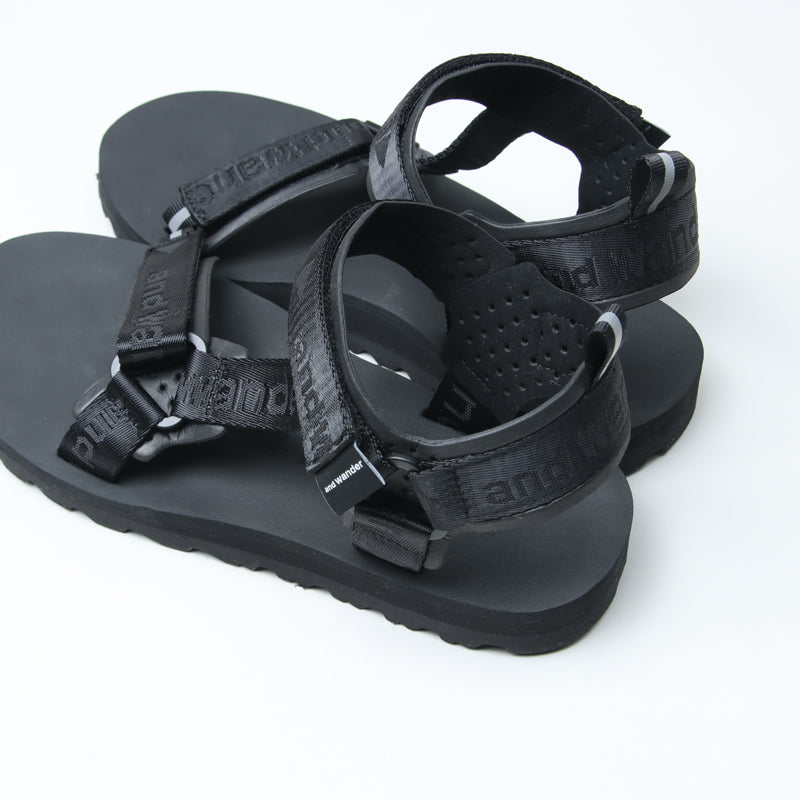 and wander(アンドワンダー) Ny JQ tape sandals 画像14