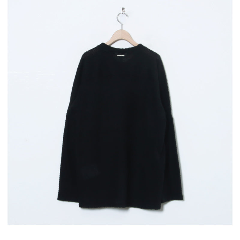 and wander(アンドワンダー) alpha direct pullover 画像17