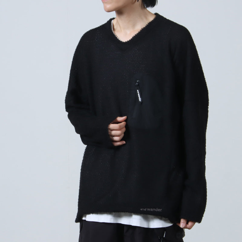 and wander(アンドワンダー) alpha direct pullover 画像11