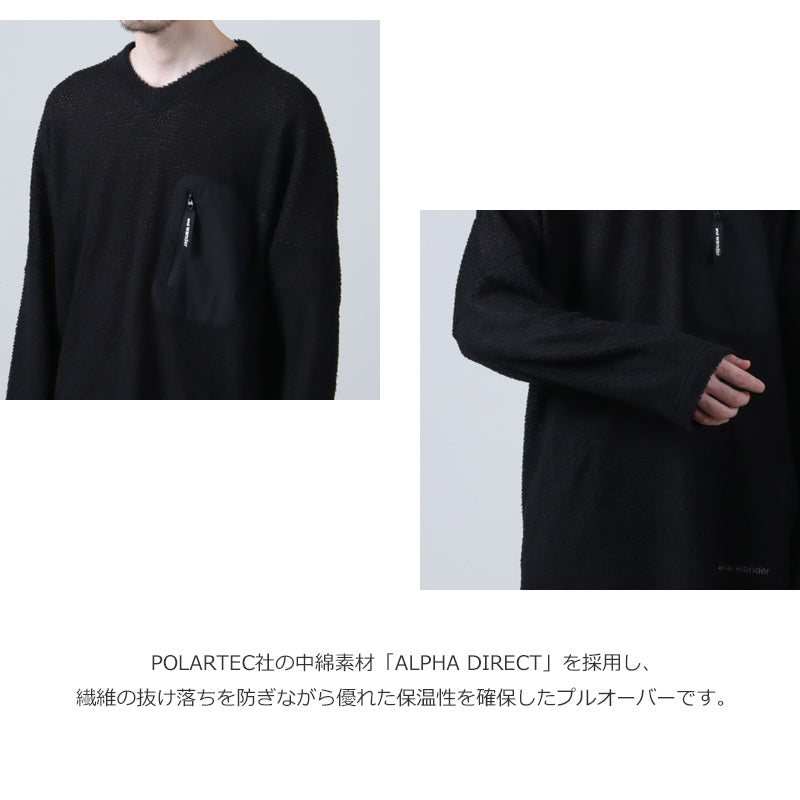 and wander(アンドワンダー) alpha direct pullover 画像5