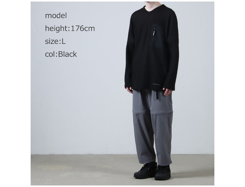 and wander(アンドワンダー) alpha direct pullover 画像22