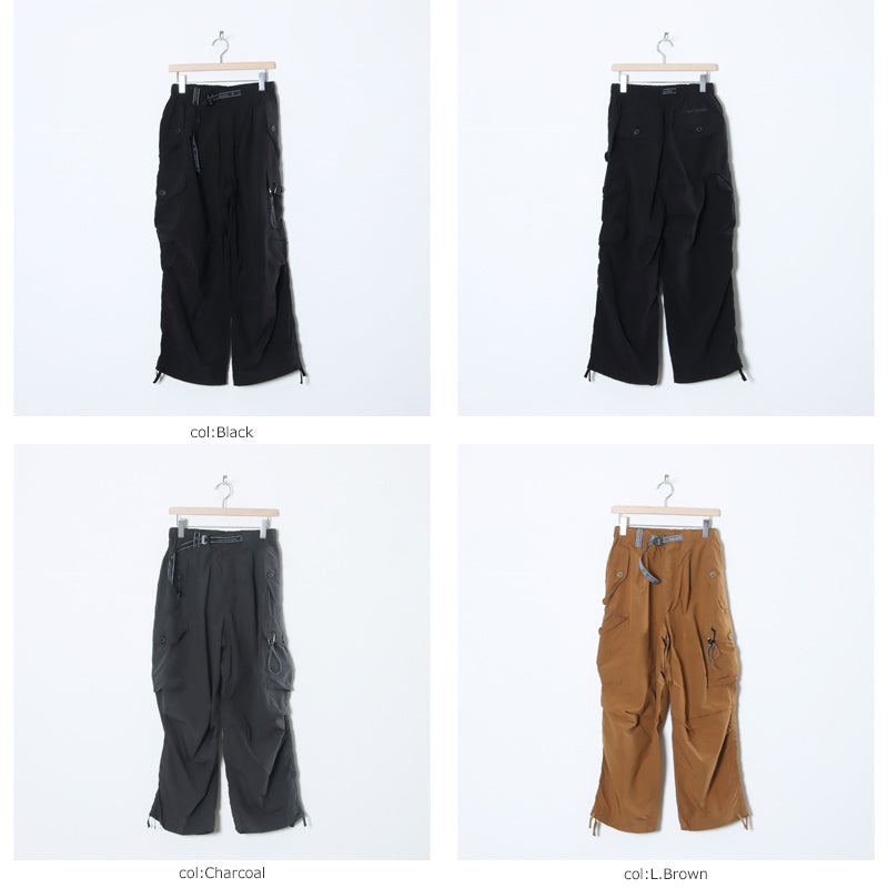 and wander(アンドワンダー) oversized cargo pants 画像2