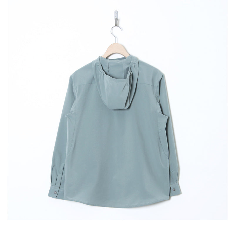 and wander(アンドワンダー) dry breathable hoodie 画像19