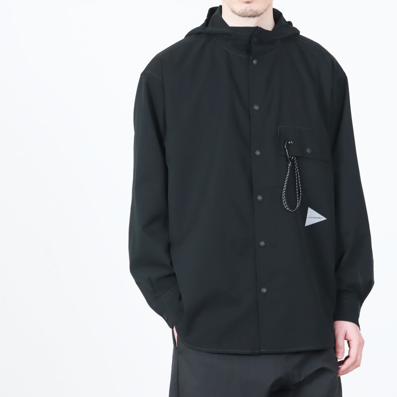 and wander(アンドワンダー) dry breathable hoodie 画像7