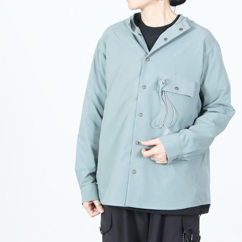 and wander(アンドワンダー) dry breathable hoodie 画像9