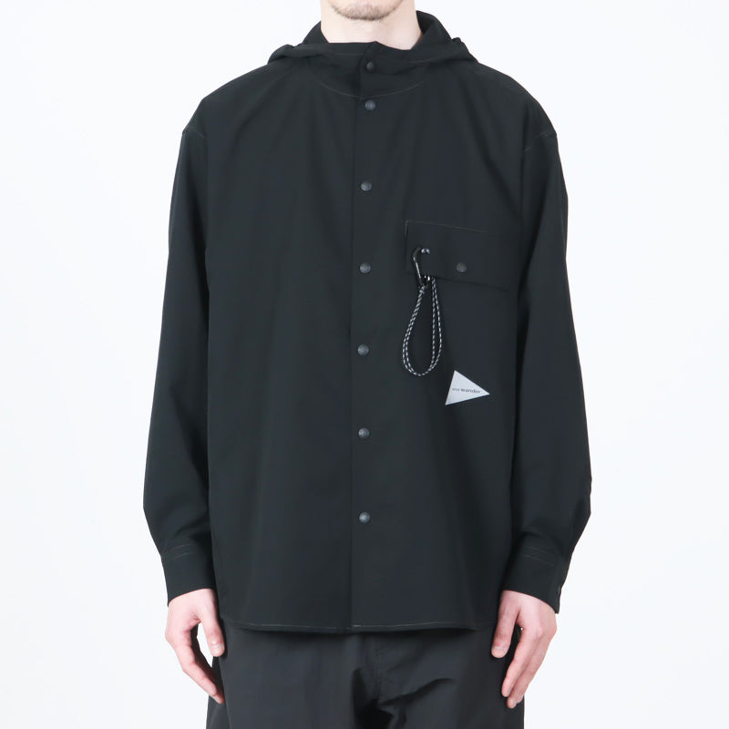and wander(アンドワンダー) dry breathable hoodie 画像11