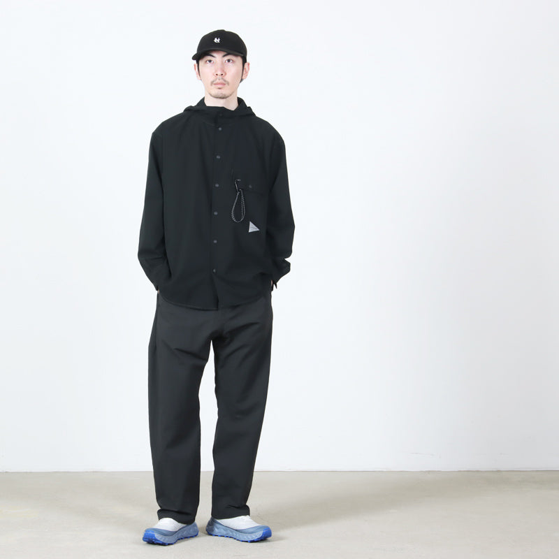 and wander(アンドワンダー) dry breathable hoodie 画像20