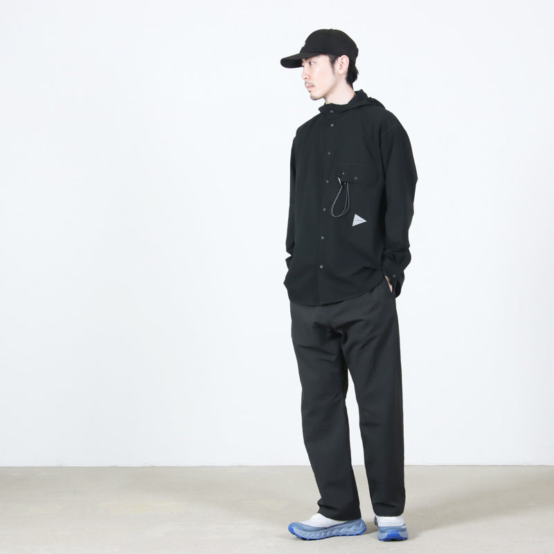 and wander(アンドワンダー) dry breathable hoodie 画像21
