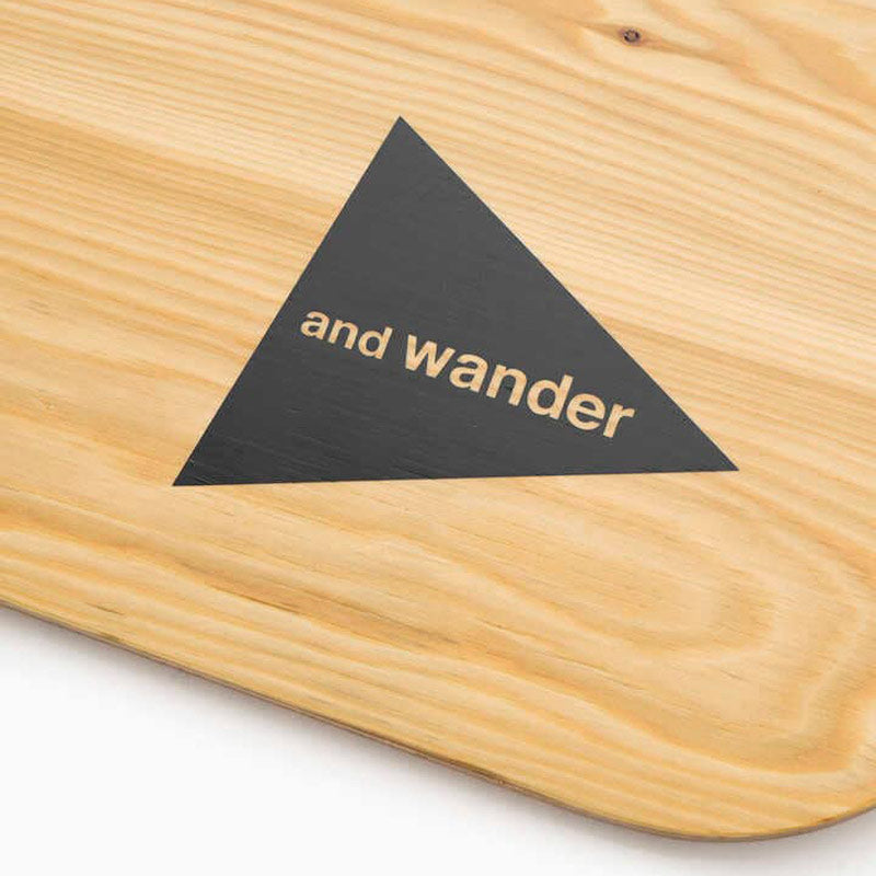 and wander(アンドワンダー) wood table top 70 画像4