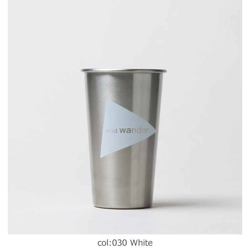and wander(アンドワンダー) and wander MiiR pint cup 16oz 画像3