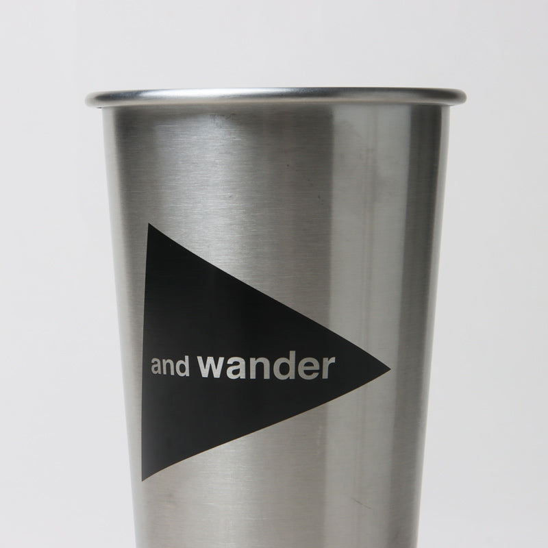 and wander(アンドワンダー) and wander MiiR pint cup 16oz 画像7