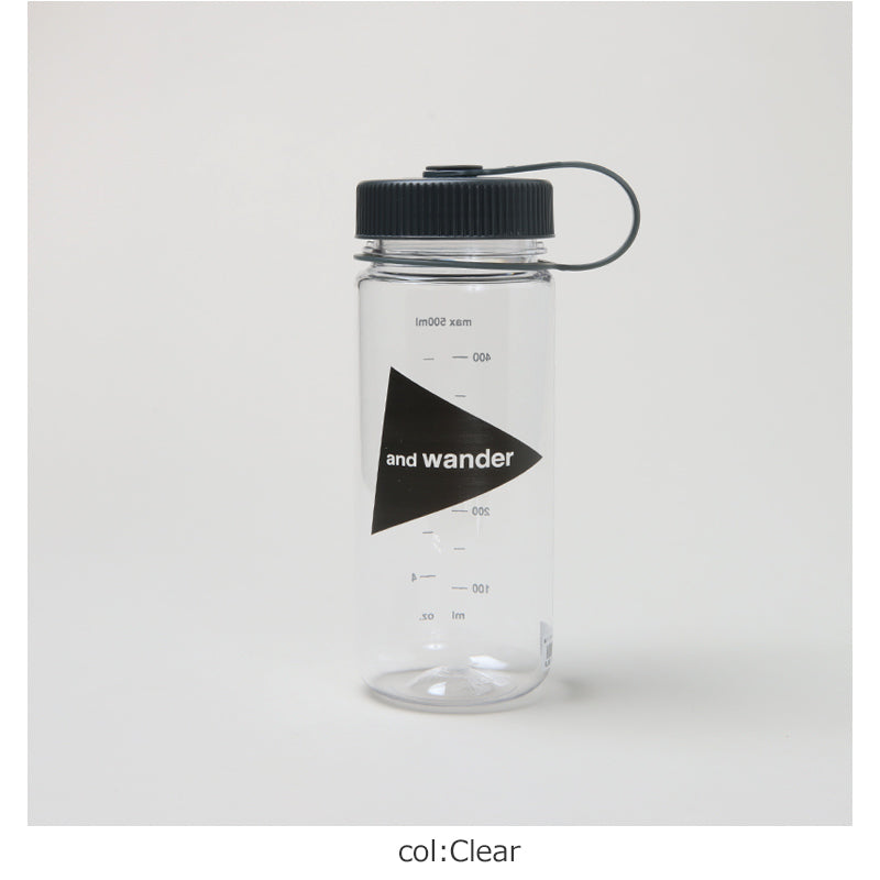 and wander(アンドワンダー) and wander logo bottle 500 画像8