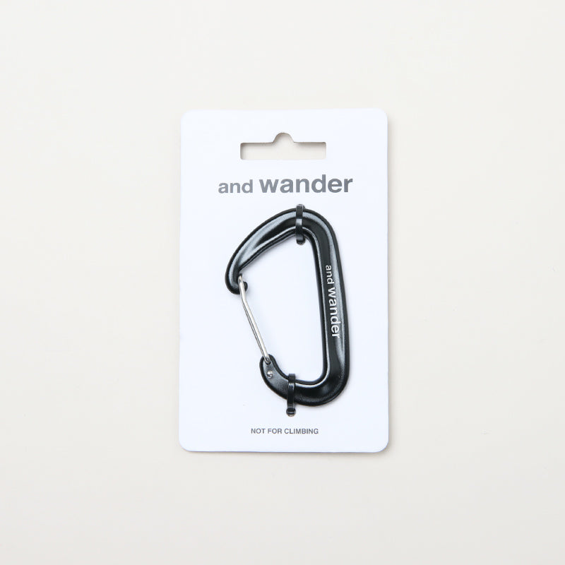 and wander(アンドワンダー) 179 utility carabiner