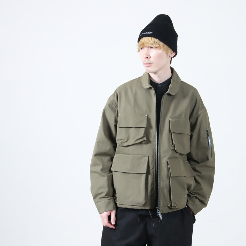 and wander(アンドワンダー) shetland wool knit cap 画像6