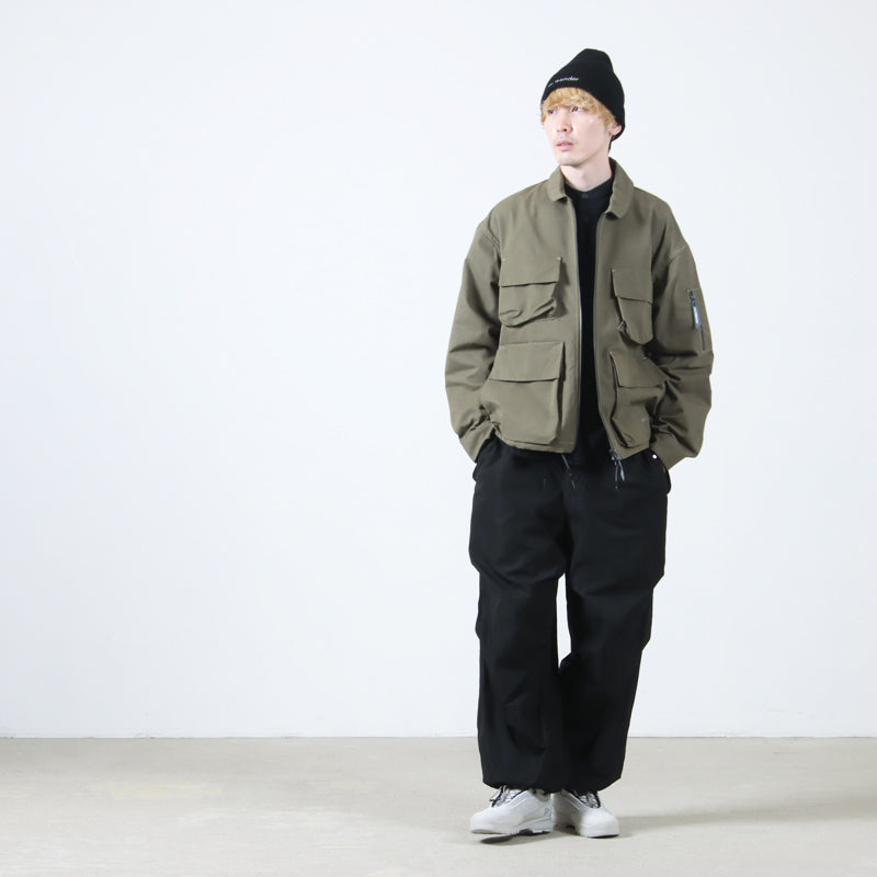 and wander(アンドワンダー) shetland wool knit cap 画像13