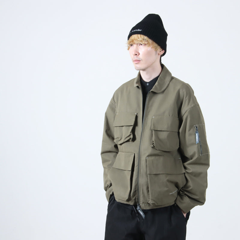 and wander(アンドワンダー) shetland wool knit cap 画像15