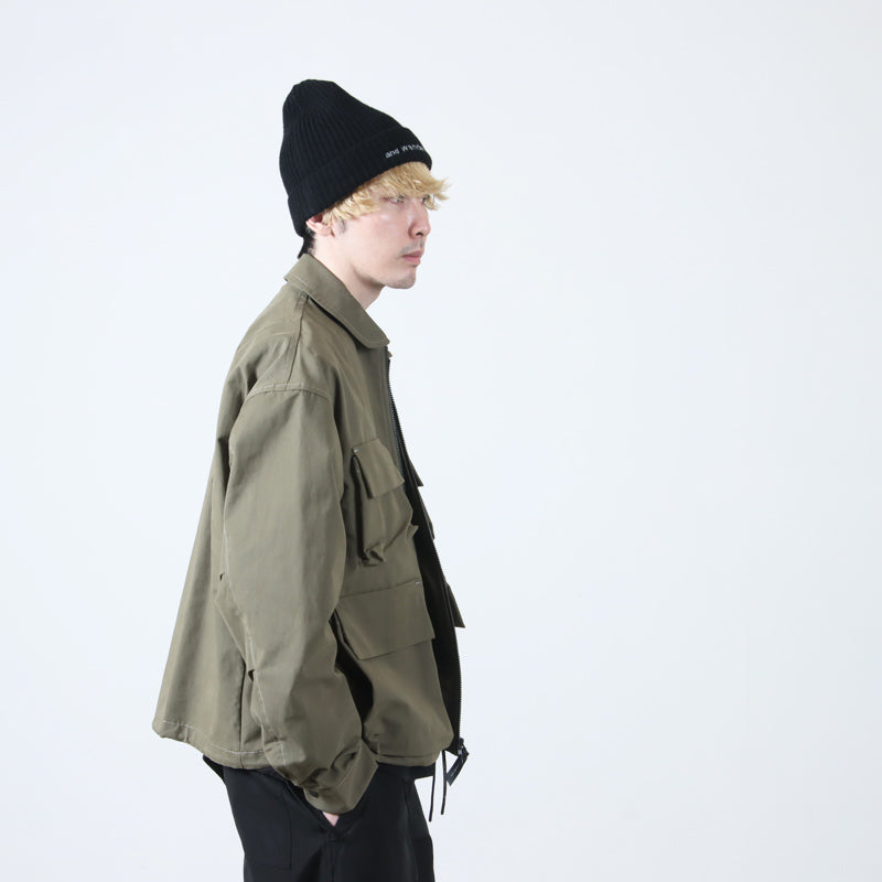 and wander(アンドワンダー) shetland wool knit cap 画像16