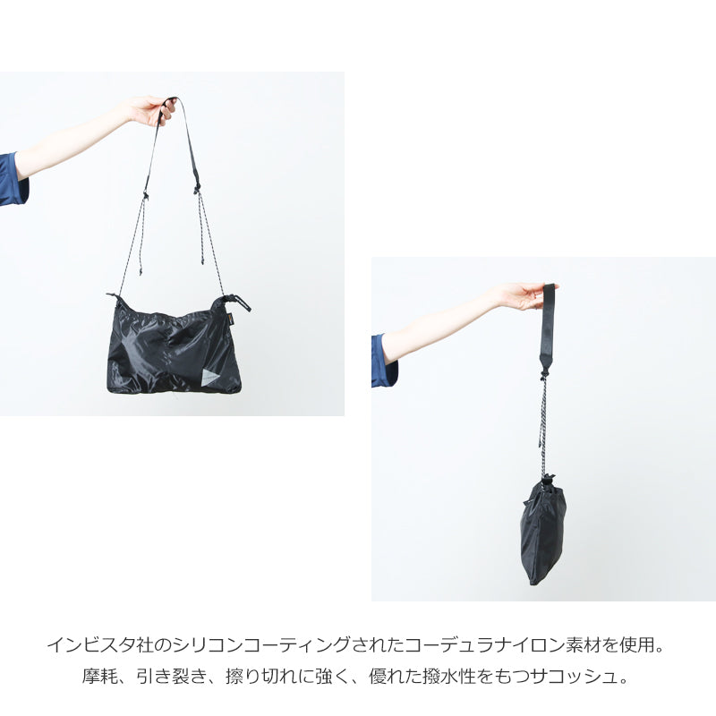 and wander(アンドワンダー) sil sacoche 画像3