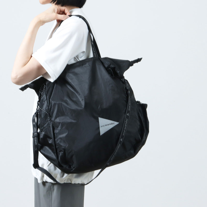 and wander(アンドワンダー) sil tote bag 画像6