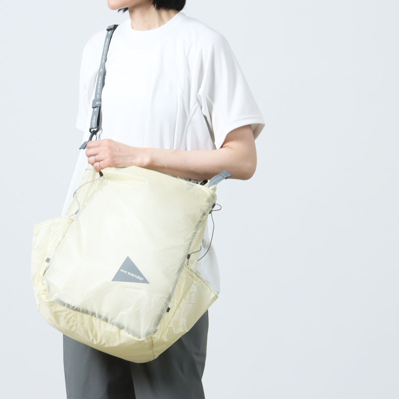 and wander(アンドワンダー) sil tote bag 画像8