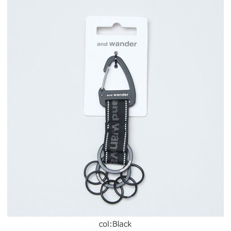 and wander(アンドワンダー) key hook 画像2