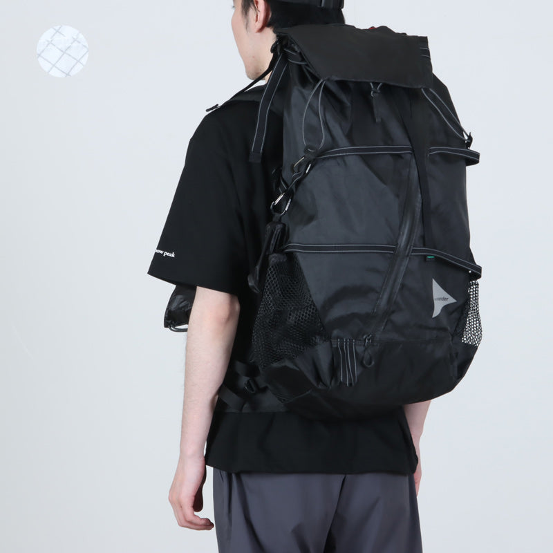 and wander(アンドワンダー) ECOPAK 45L backpack