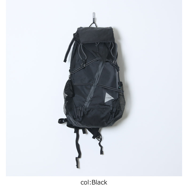 and wander(アンドワンダー) ECOPAK 45L backpack 画像14