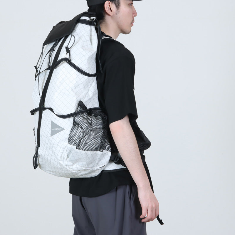 and wander(アンドワンダー) ECOPAK 45L backpack 画像10
