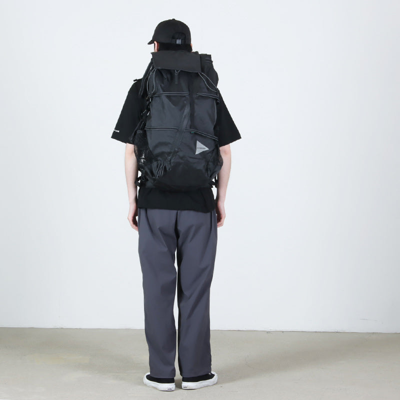 and wander(アンドワンダー) ECOPAK 45L backpack 画像17
