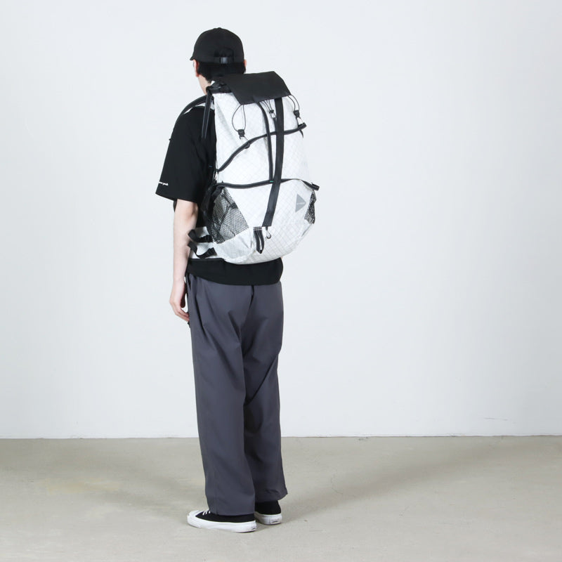 and wander(アンドワンダー) ECOPAK 45L backpack 画像19