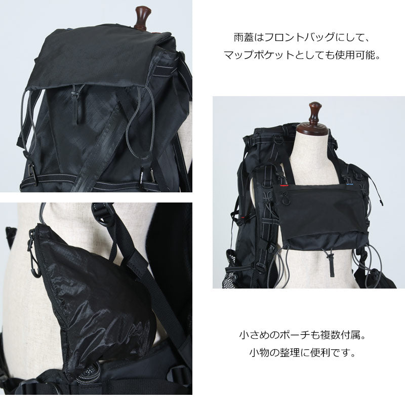 and wander(アンドワンダー) ECOPAK 45L backpack 画像5