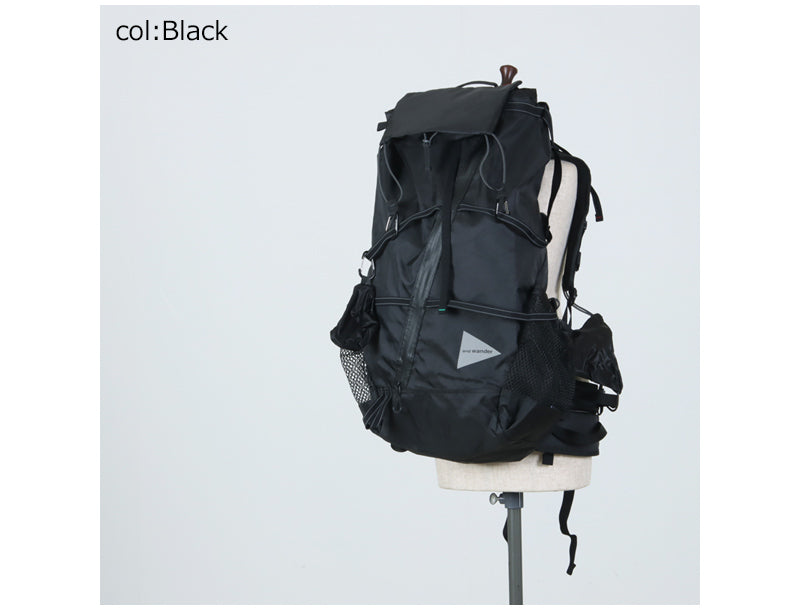 and wander(アンドワンダー) ECOPAK 45L backpack 画像20