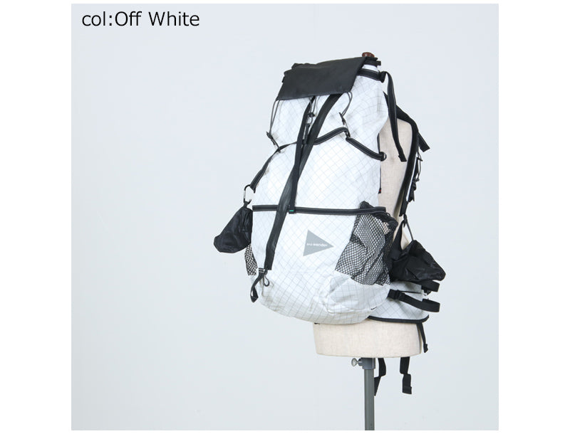 and wander(アンドワンダー) ECOPAK 45L backpack 画像21