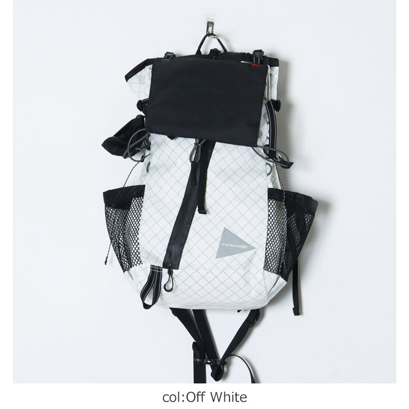 and wander(アンドワンダー) ECOPAK 30L backpack 画像14