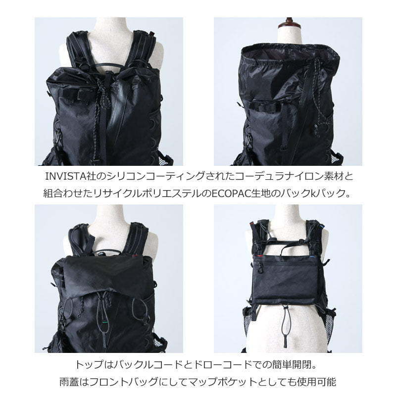and wander(アンドワンダー) ECOPAK 30L backpack 画像4