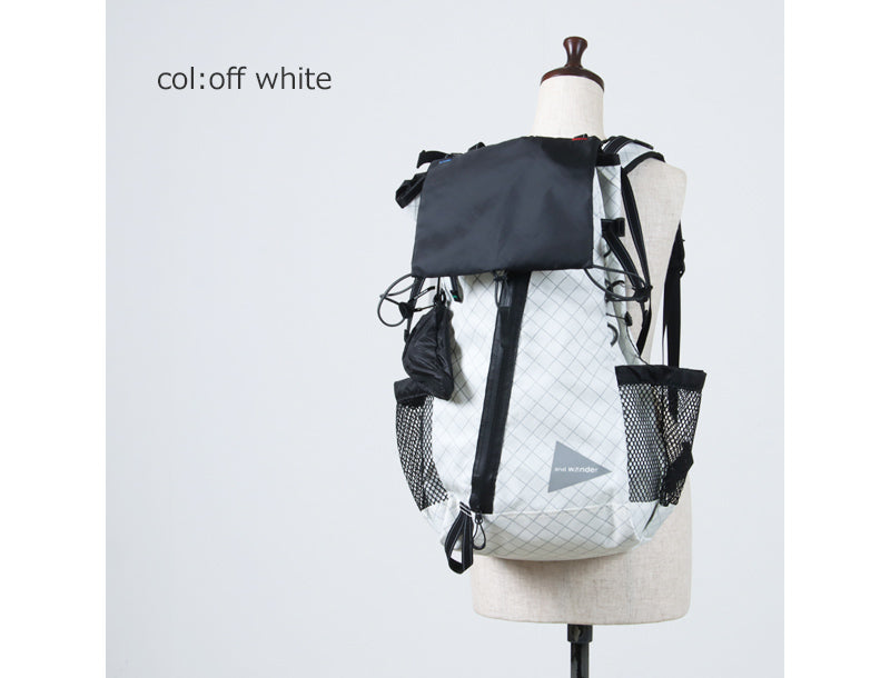 and wander(アンドワンダー) ECOPAK 30L backpack 画像21