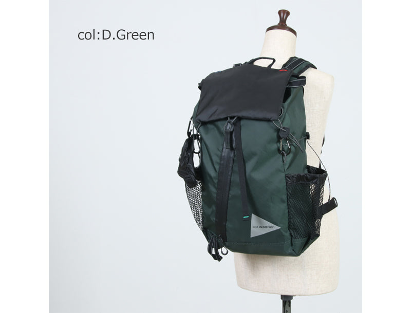 and wander(アンドワンダー) ECOPAK 30L backpack 画像22