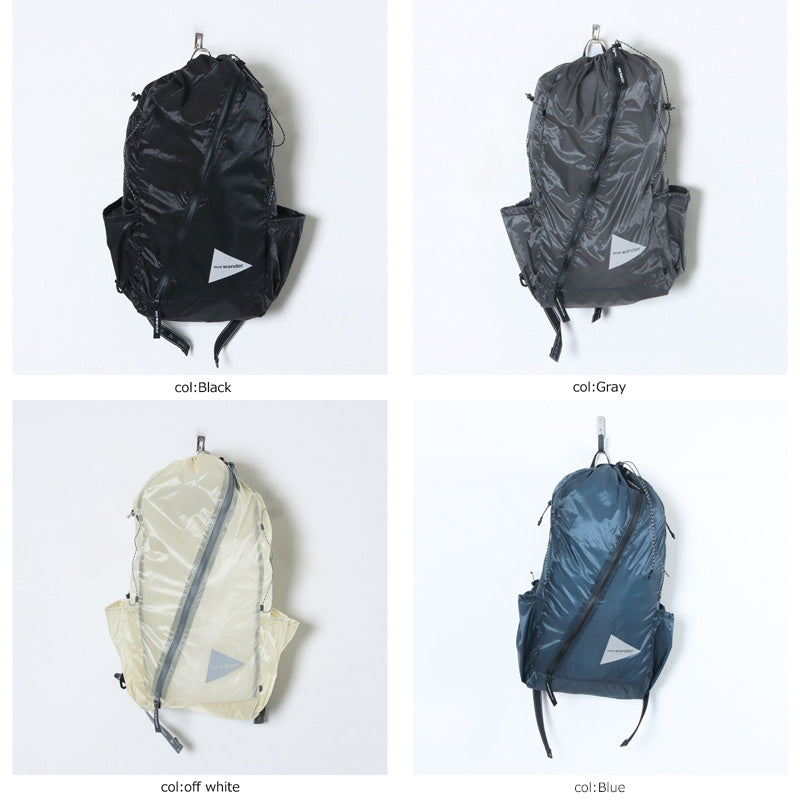 and wander(アンドワンダー) sil daypack 画像2