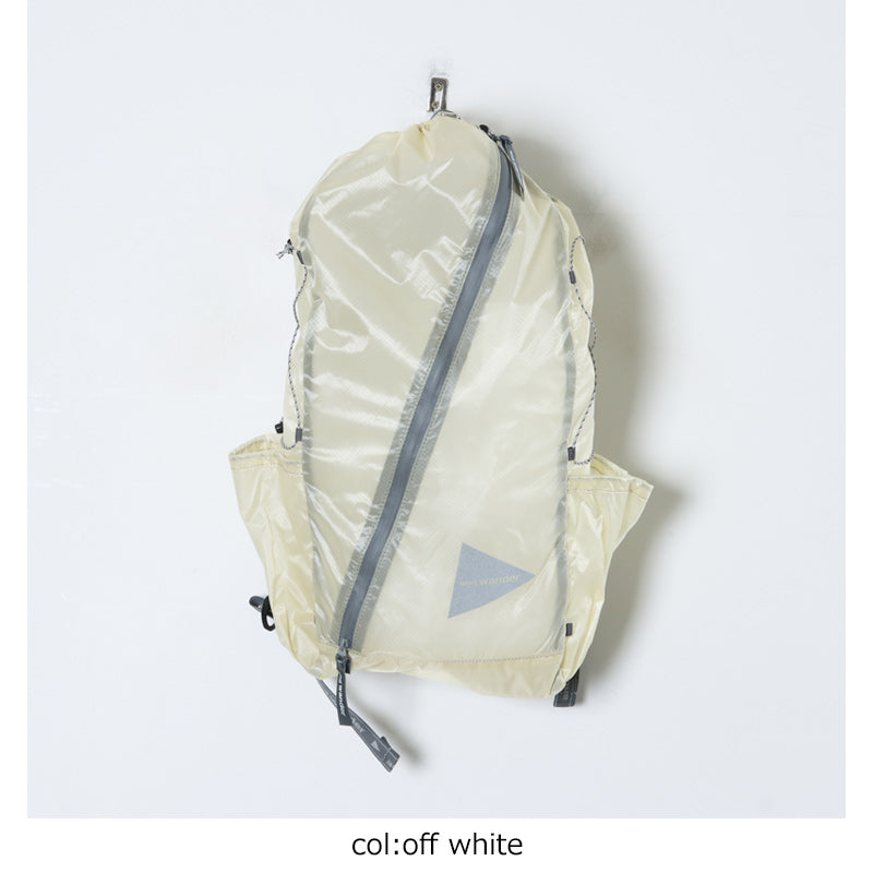and wander(アンドワンダー) sil daypack 画像13