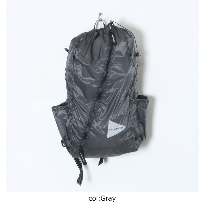 and wander(アンドワンダー) sil daypack 画像15