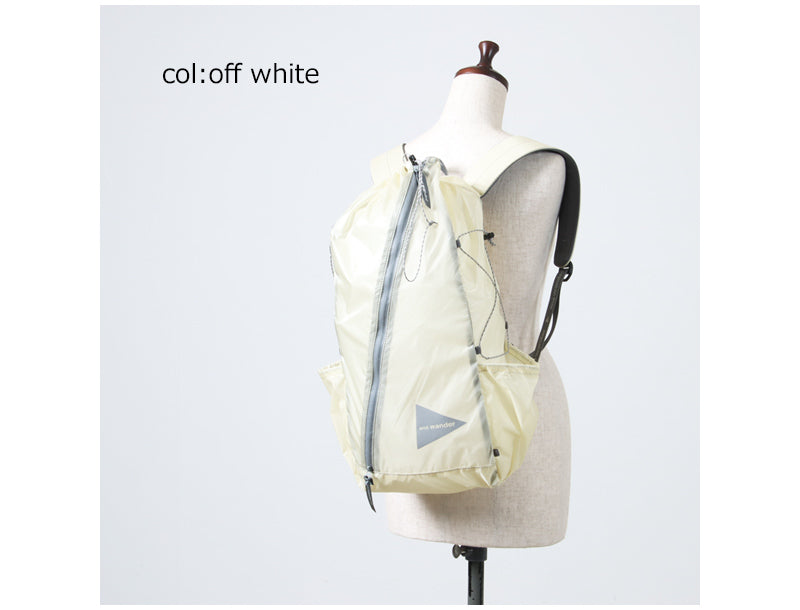 and wander(アンドワンダー) sil daypack 画像23