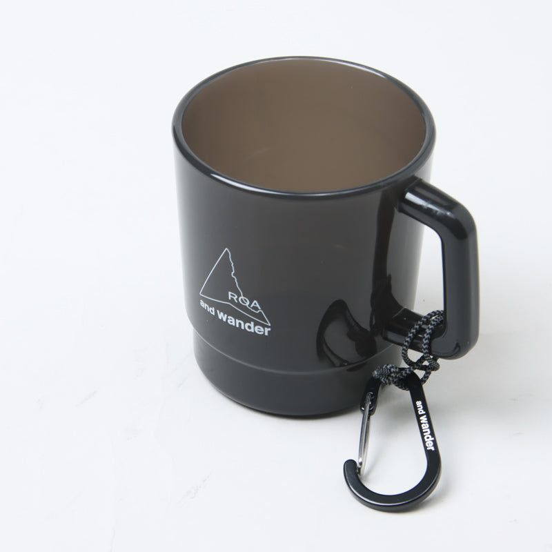 and wander(アンドワンダー) ROA × and wander ROA PP mug