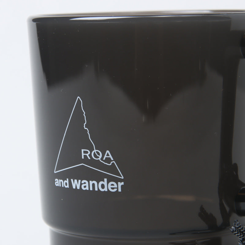and wander(アンドワンダー) ROA × and wander ROA PP mug 画像4