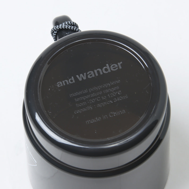 and wander(アンドワンダー) ROA × and wander ROA PP mug 画像6