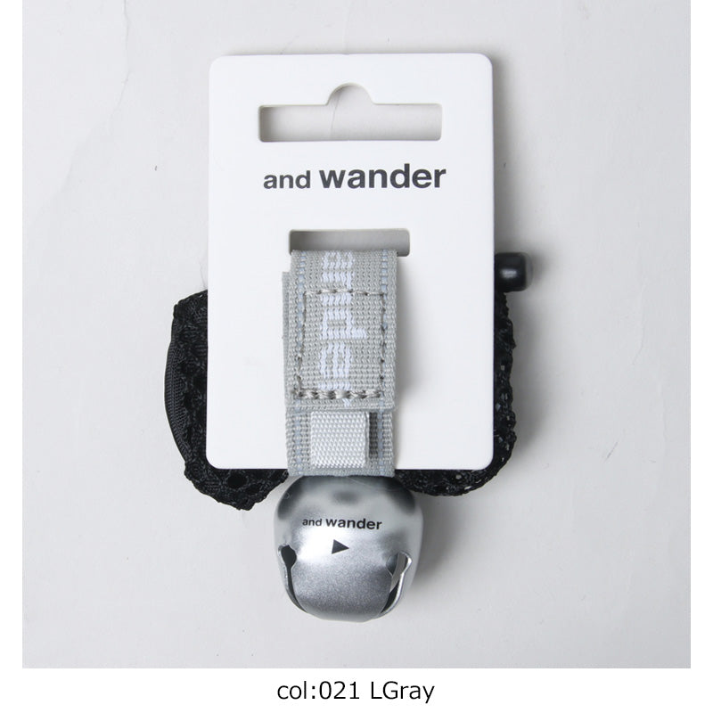 and wander(アンドワンダー) bear bell 画像8