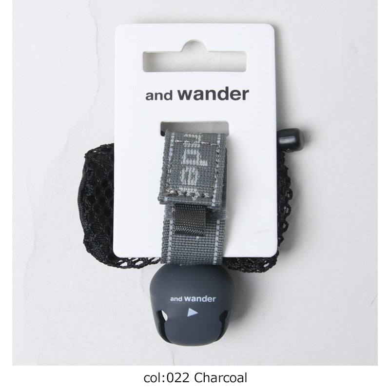 and wander(アンドワンダー) bear bell 画像9