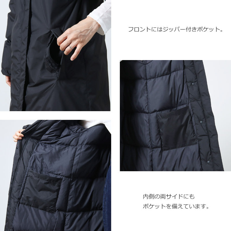 NANGA(ナンガ) NO COLLAR DOWN COAT 画像5