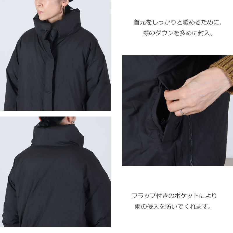 NANGA(ナンガ) STAND COLLAR DOWN JACKET W 画像4