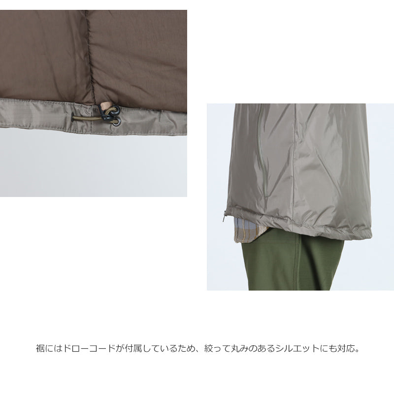 NANGA(ナンガ) AURORA TEXSTAND COLLAR DOWN JACKET 画像6